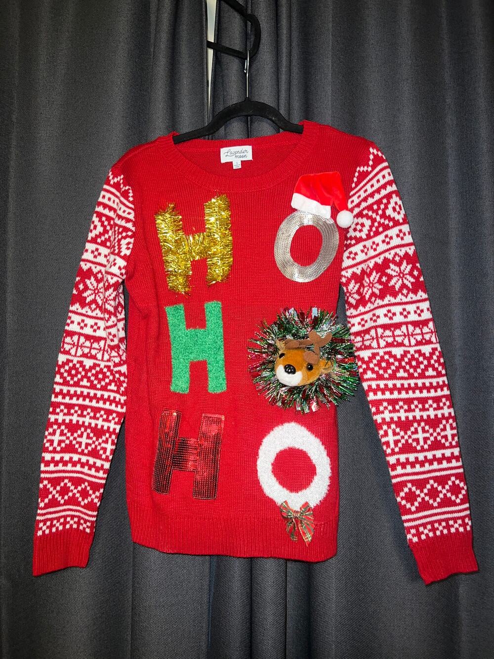 Ugly Christmas Sweater Xmas Size Small